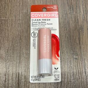 3/$9 NEW Covergirl tinted lip balm You’re the Pom red lipstick